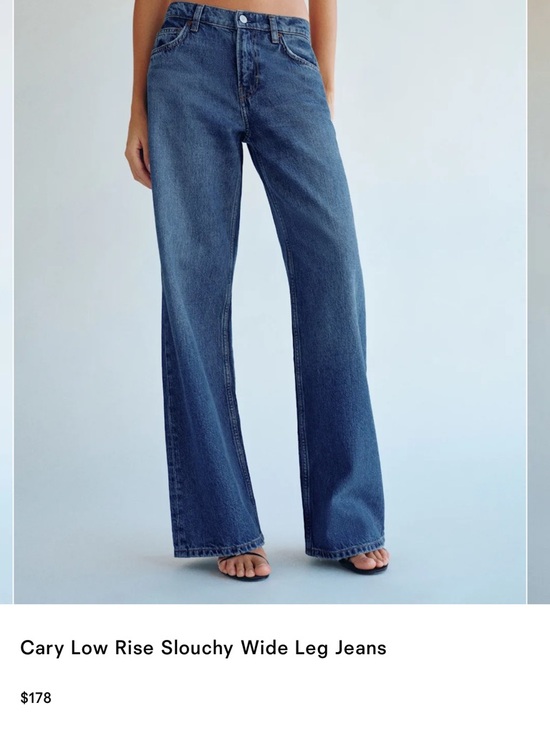 Reformation Denim - Reformation Wide-Leg Jeans - Denim Blue
